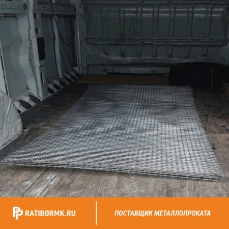 Сетка сварная 50х50х3 мм карта 1х2 м ГОСТ 23279-2012